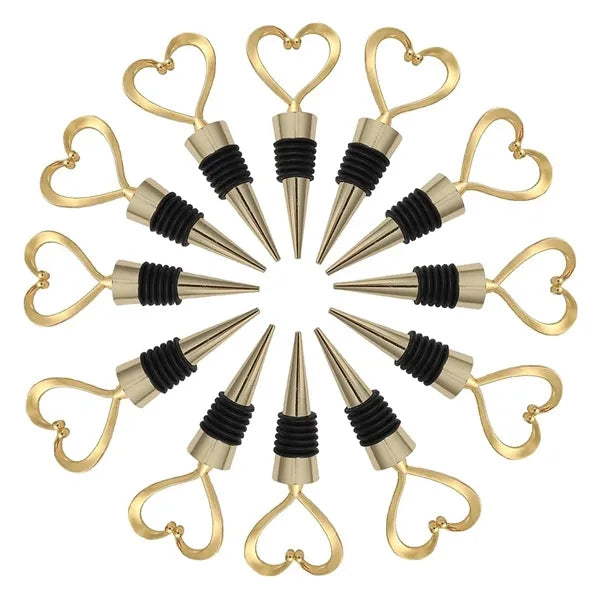 Heart Shape Wine Bottle Stoppers