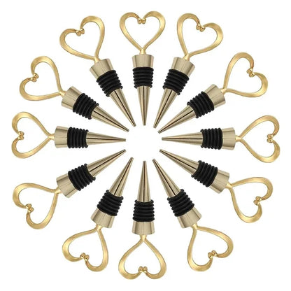 Heart Shape Wine Bottle Stoppers