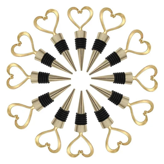 Heart Shape Wine Bottle Stoppers