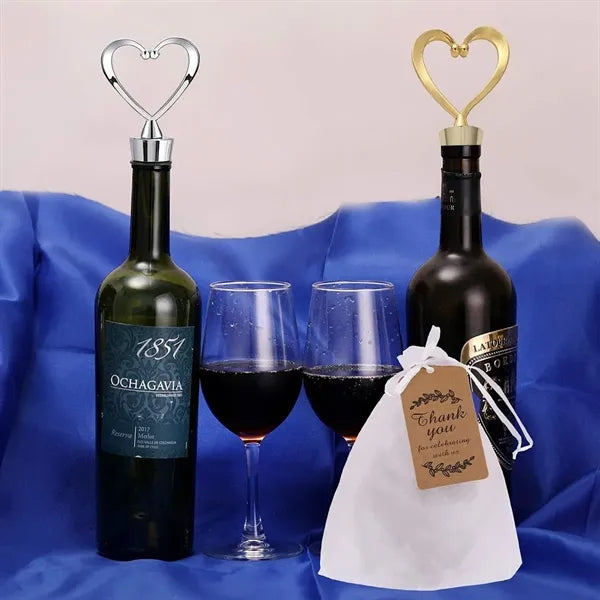 Heart Shape Wine Bottle Stoppers