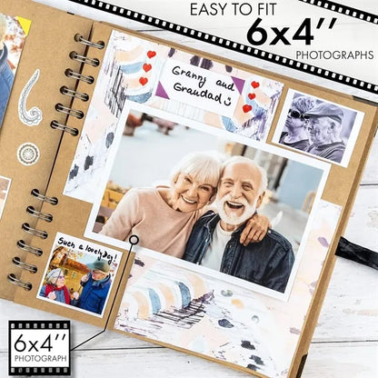 Kraft Paper Photo Album Scrapbook