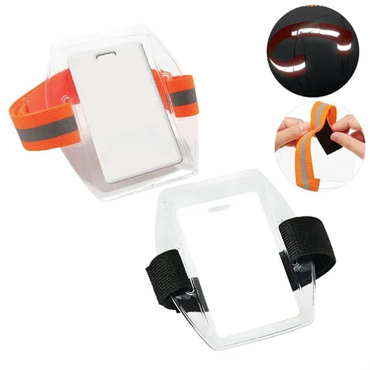 Armband PVC ID Badge Holder