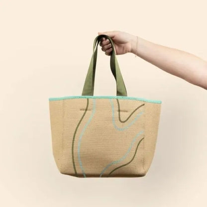 All Day Tote - Burlap Neoprene - Small