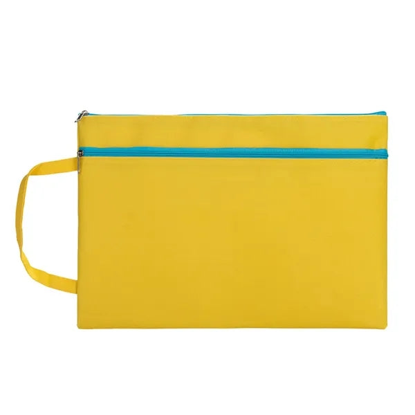 Waterproof Oxford Double-Layer Document Bag