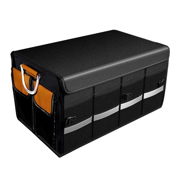 Collapsible Multi Compartment Car Trunk Organizer