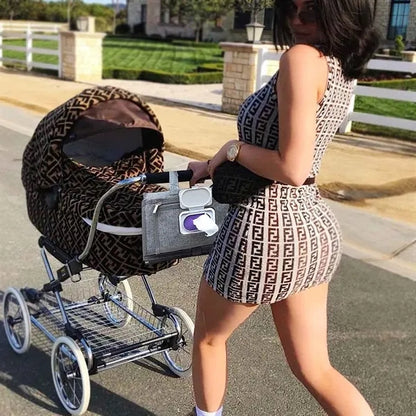 Portable Waterproof Baby Diaper Changing Pad Handbag
