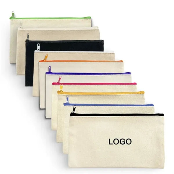 Zipper Canvas Pencil Case