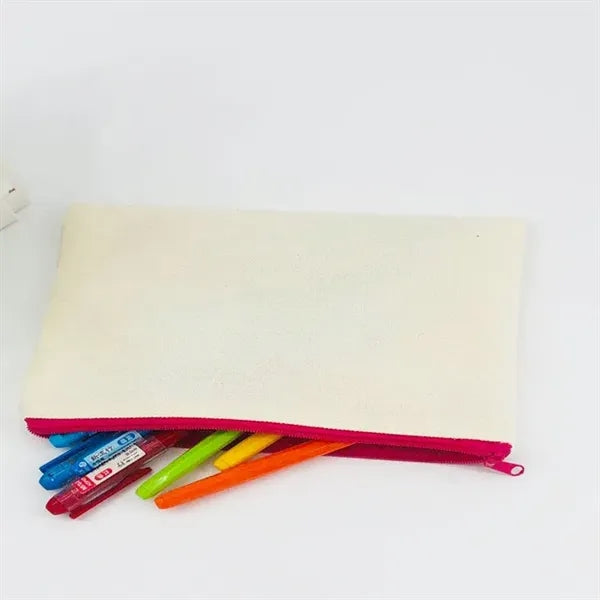 Zipper Canvas Pencil Case