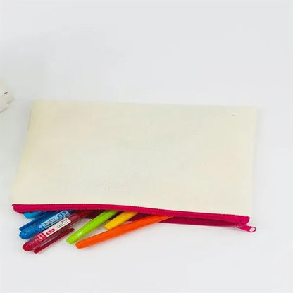 Zipper Canvas Pencil Case