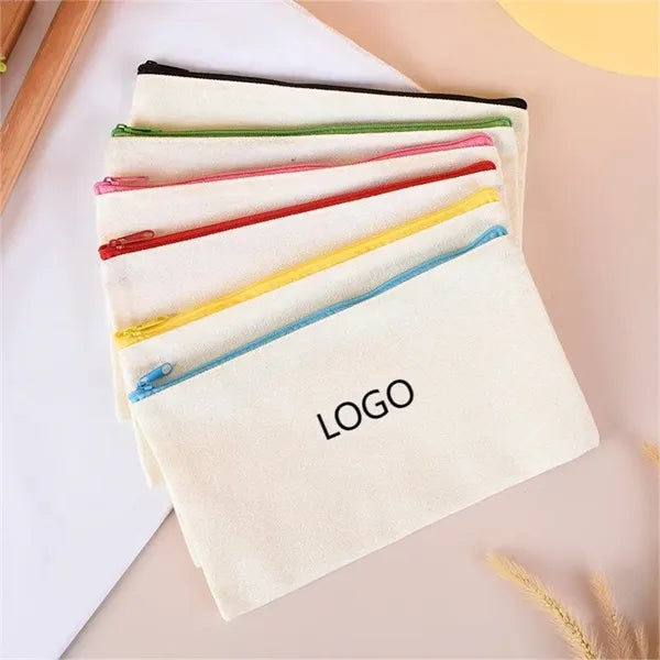 Zipper Canvas Pencil Case