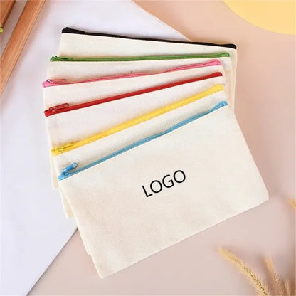 Zipper Canvas Pencil Case