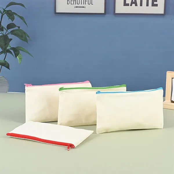 Zipper Canvas Pencil Case