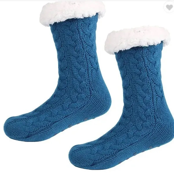 Unisex Winter Thick Anti-slip Fuzzy Slipper Socks