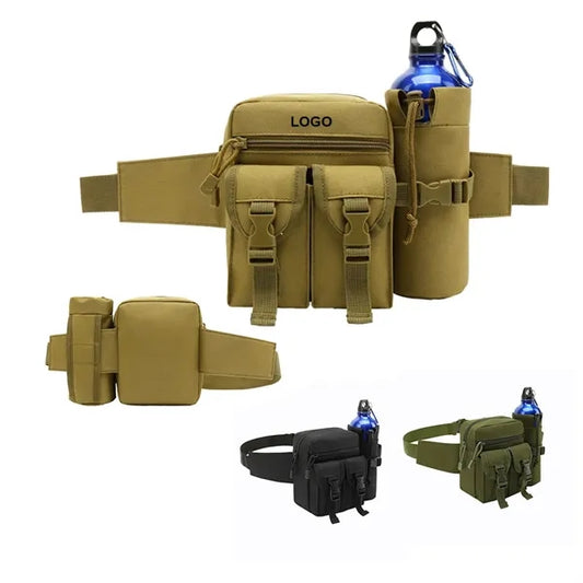 Military-Style Tactical Fanny Pack with multiple compartment