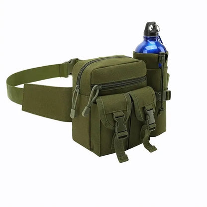 Military-Style Tactical Fanny Pack with multiple compartment