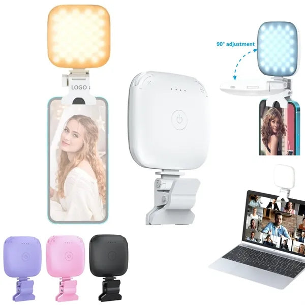 Rechargeable 80 LED Clip-on Selfie Fill Light