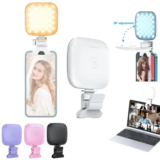 Rechargeable 80 LED Clip-on Selfie Fill Light