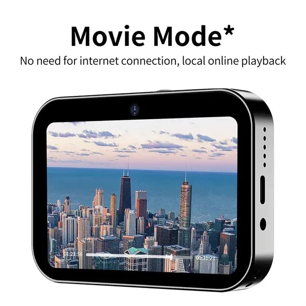 Touch Screen Triple Lens Digital Camera with Autofocus