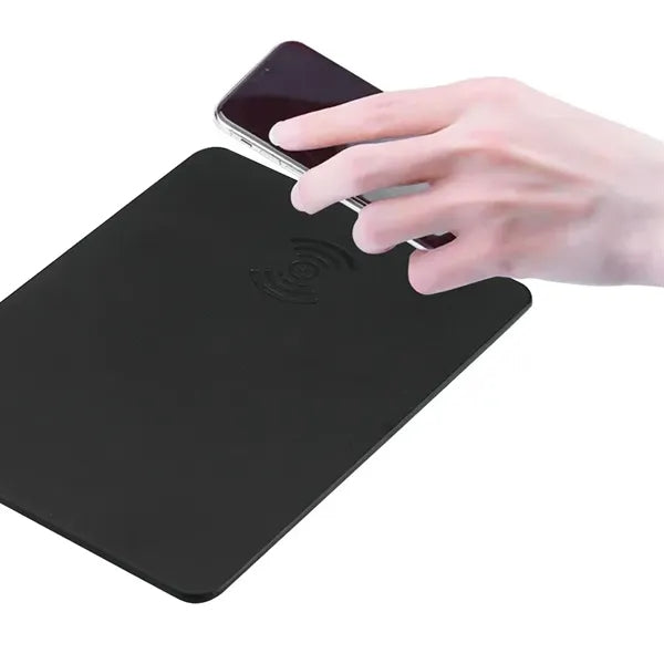2-in-1 Leather Magnetic Wireless Charging Mouse Pad