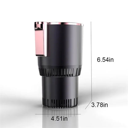 2-in-1 Cooler Warmer Car Cup with LED Temperature Display