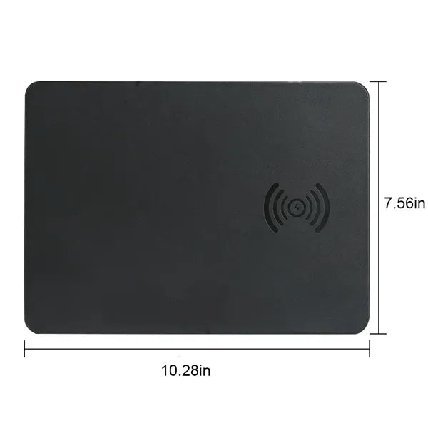 2-in-1 Leather Magnetic Wireless Charging Mouse Pad