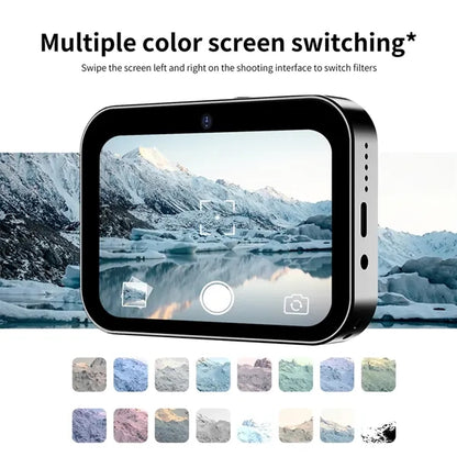 Touch Screen Triple Lens Digital Camera with Autofocus