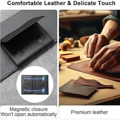 MagSafe Magnetic Slim Card Holder with Tri-fold Phone Stand