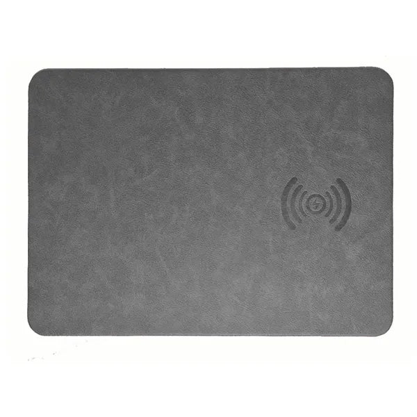 2-in-1 Leather Magnetic Wireless Charging Mouse Pad