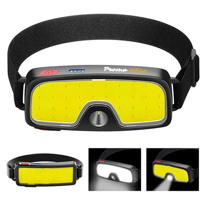 Intelligent Power Display Chargeable Outdoor Headlamp