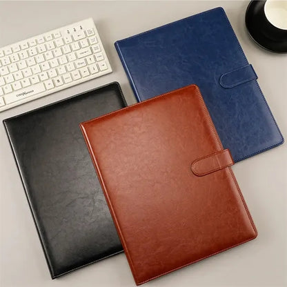 A4 Business Versatile Padfolio with Magnetic Buckle