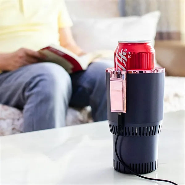 2-in-1 Cooler Warmer Car Cup with LED Temperature Display
