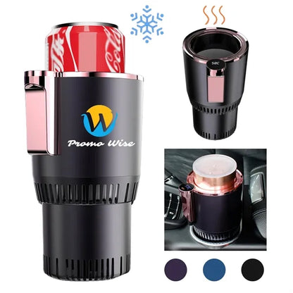 2-in-1 Cooler Warmer Car Cup with LED Temperature Display