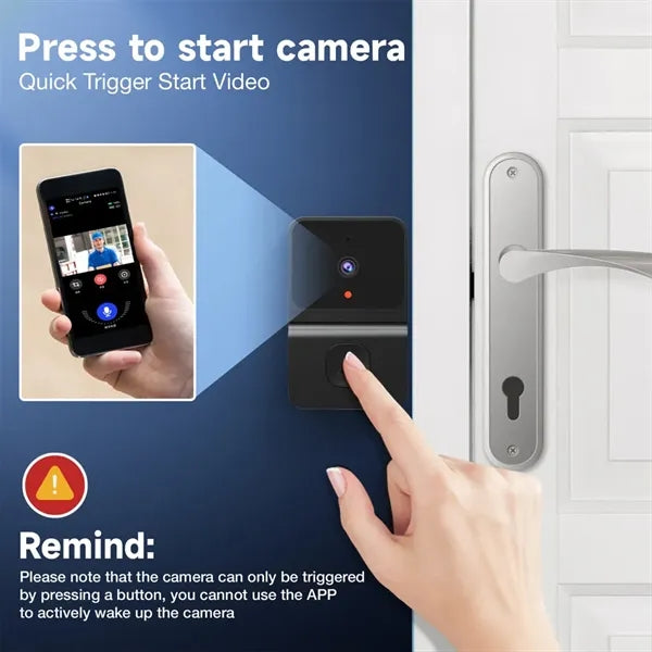 Smart Night Vision Camera Remote Visual Intercom DoorBell