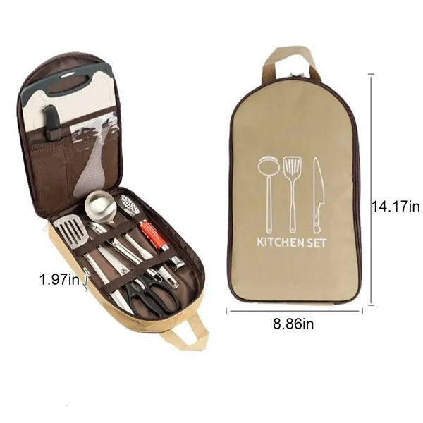 Camping Kitchenware Storage Pouch Bag