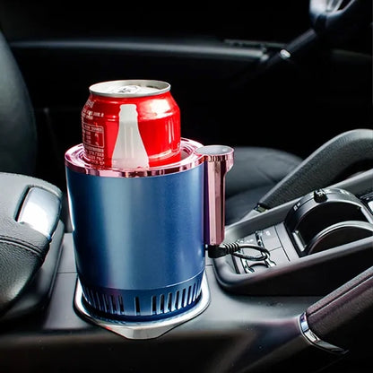 2-in-1 Cooler Warmer Car Cup with LED Temperature Display