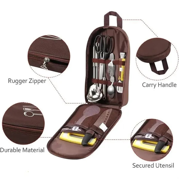 Camping Kitchenware Storage Pouch Bag