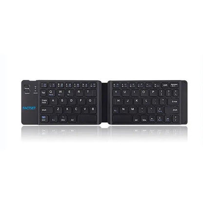 Light weight folding keyboard with rechargeable battery