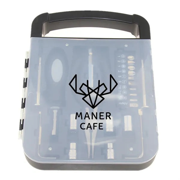 22-Piece Tool Set With Transparent Lid Box