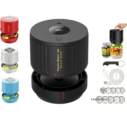 Electric Mason Jar Vacuum Sealer Kit