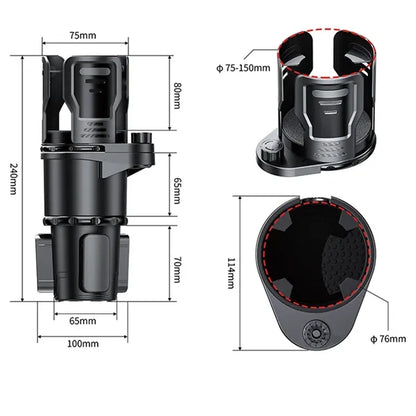 Adjustable Expandable Car Cup Holder