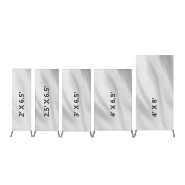 Economy EZ Extend Fabric Display Stand Package (4ft x 6.5ft)