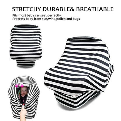 Stretchy Infant Canopy Baby Privacy Nursing Cover