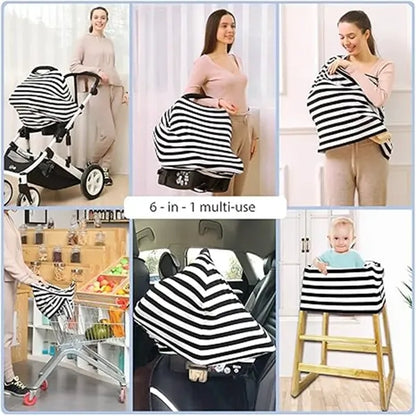 Stretchy Infant Canopy Baby Privacy Nursing Cover
