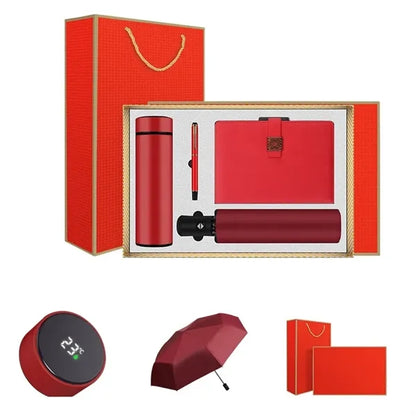 Business Gift Set Thermos Cup Umbrella Souvenir Kit