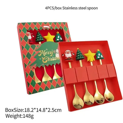 Christmas Fork Spoon Set