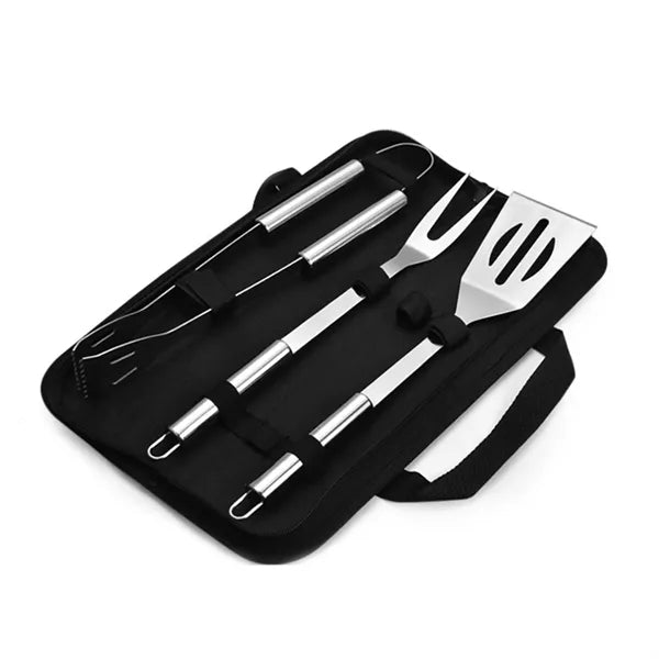 Stainless Steel 3PC BBQ Set