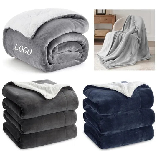 50 x 60 Inches Fleece Throw Blanket For Winter