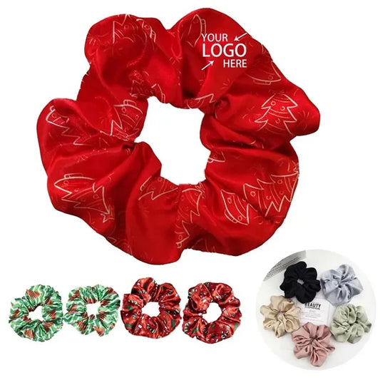 Custom Round Hair Scrunchies