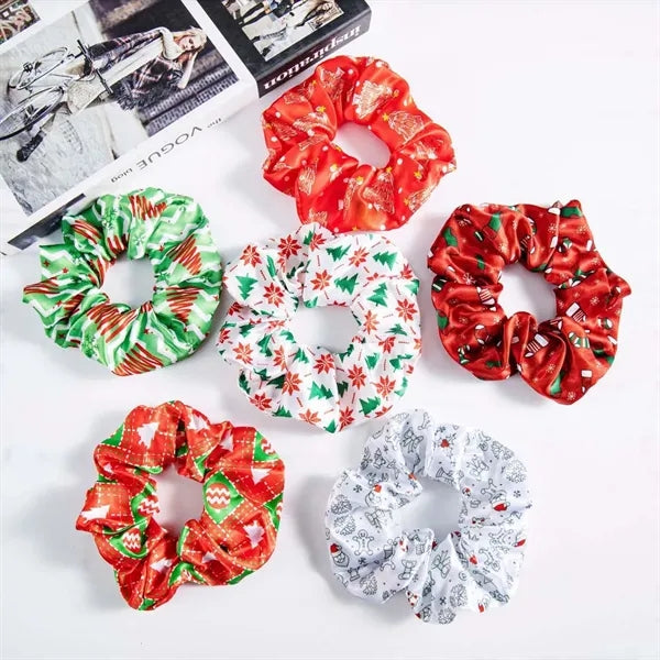Custom Round Hair Scrunchies