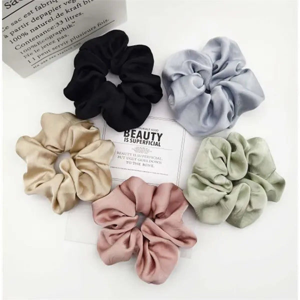 Custom Round Hair Scrunchies